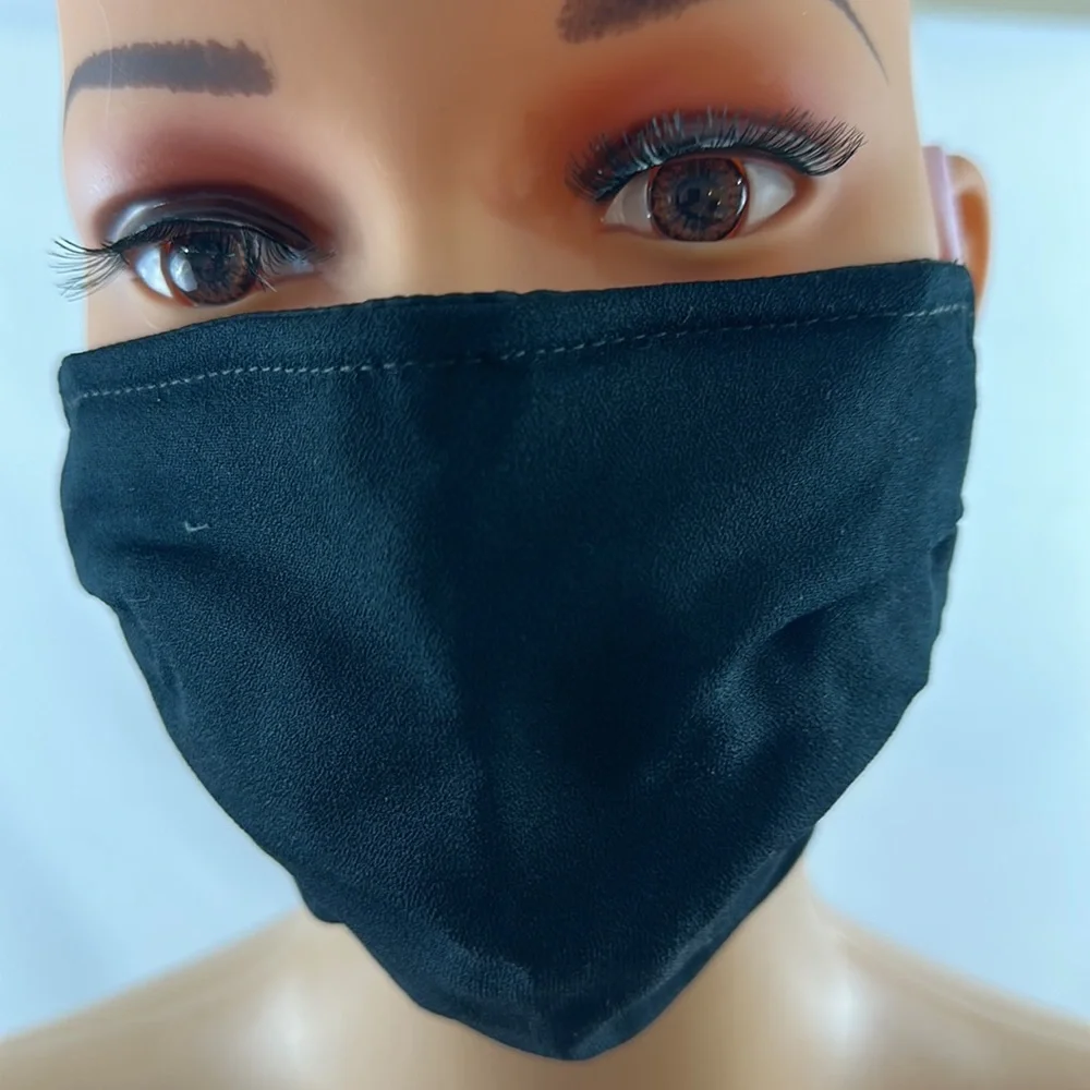 Bundle of 5 (2 packs) Adjustable Material Face Masks - Wild Fable Black/…